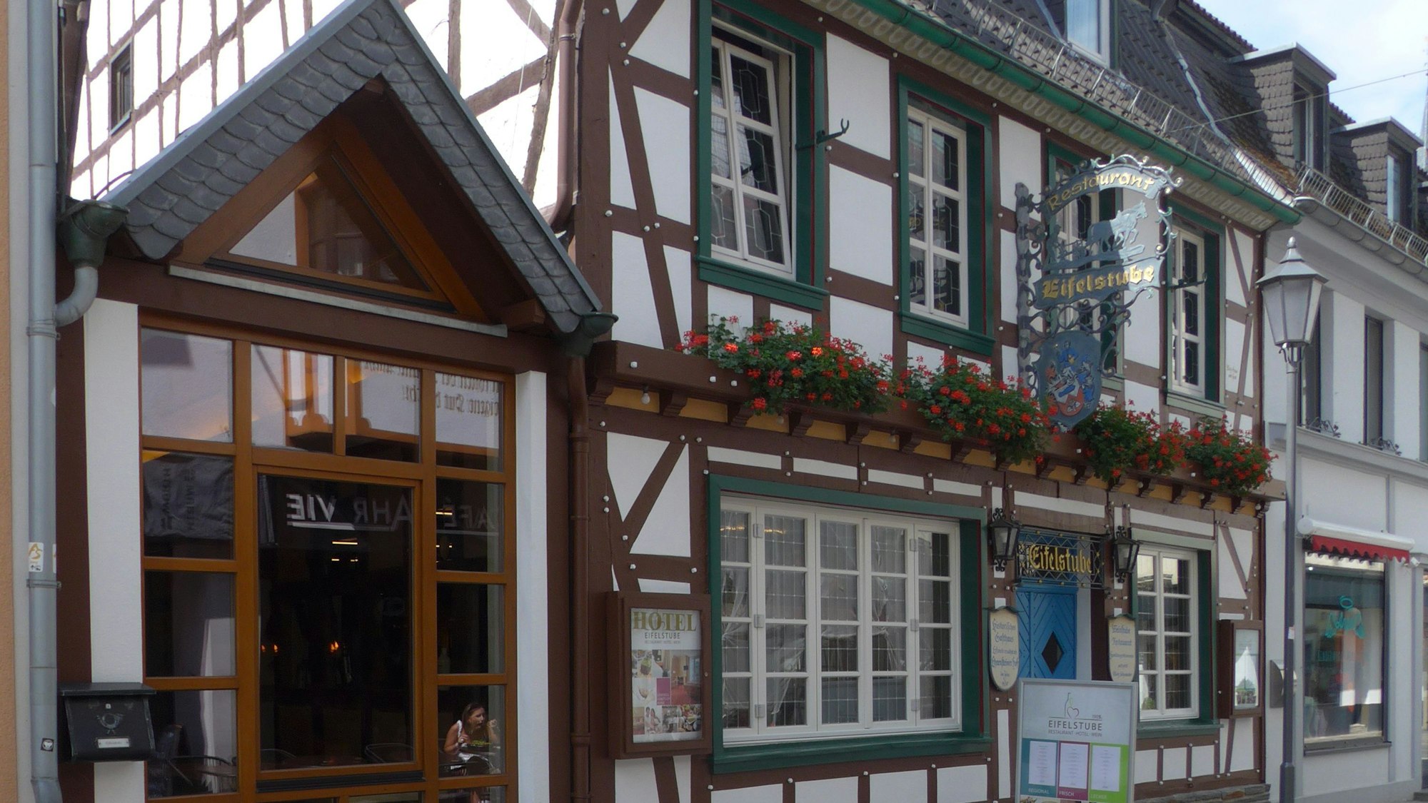 Einladend präsentiert sich die Eifelstube in Ahrweiler