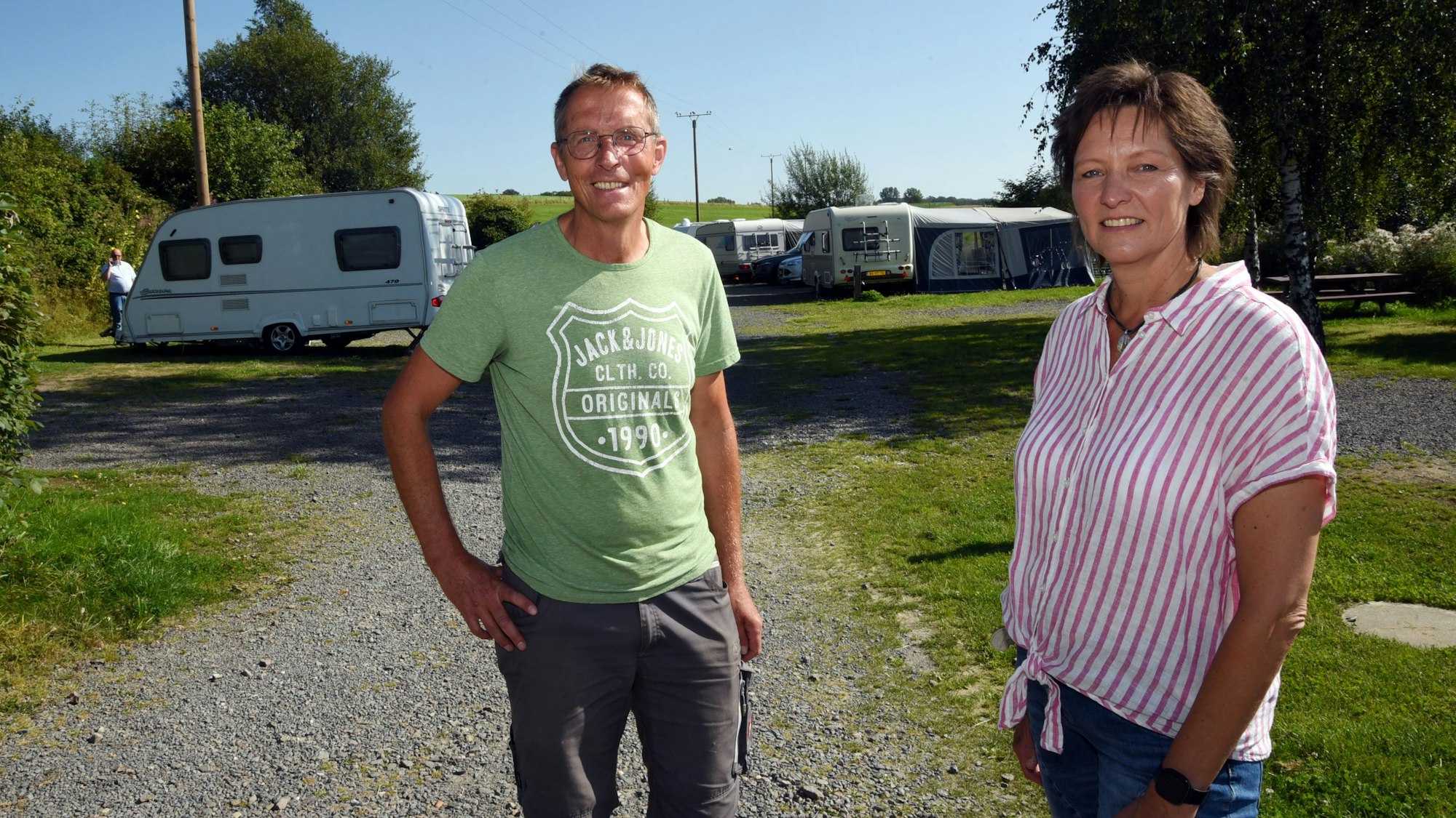 Seit dem Jahr 2011 führt das Ehepaar Petra und Frank Baldsiefen den „Campingpark im Bergischen Land“, gelegen in der Lindlarer Ortschaft Oberbüschem.