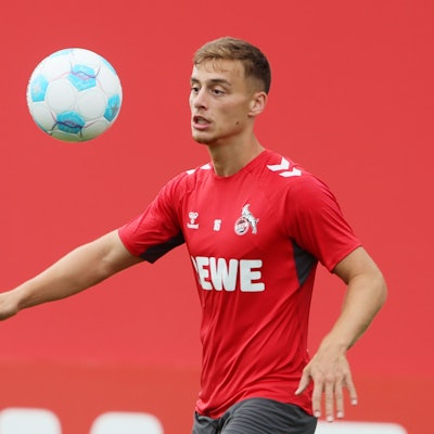 1. FC Köln, Trainingslager in Bad Waltersdorf (Österreich), Marvin Obuz (1. FC Köln), 25.07.2024, Bild: Herbert Bucco