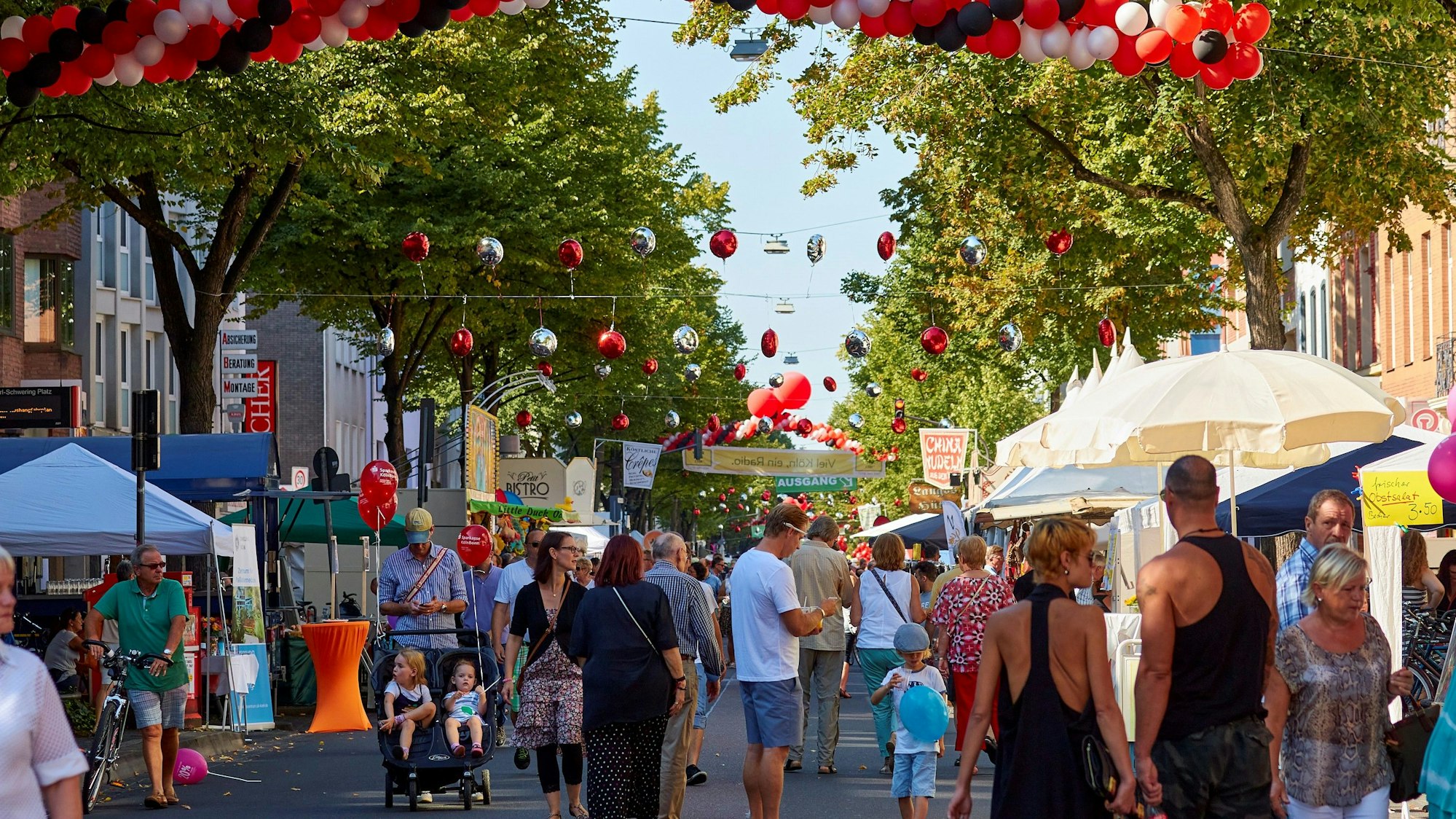Am 24. und 25. August ist wieder Zeit fürs Lindenthaler Veedelsfest.