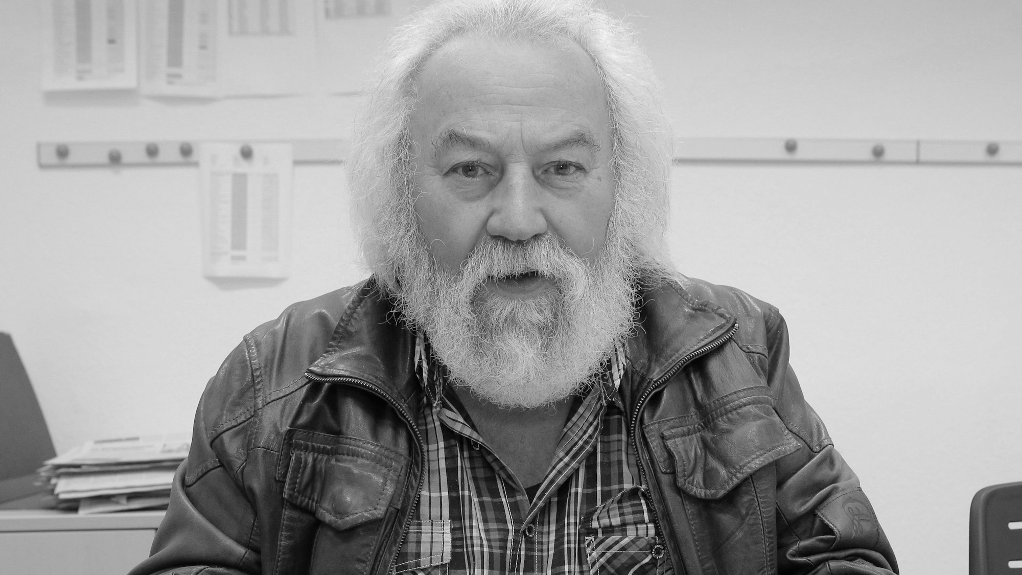 Waldemar „Jonny“ Johnen im Porträt.