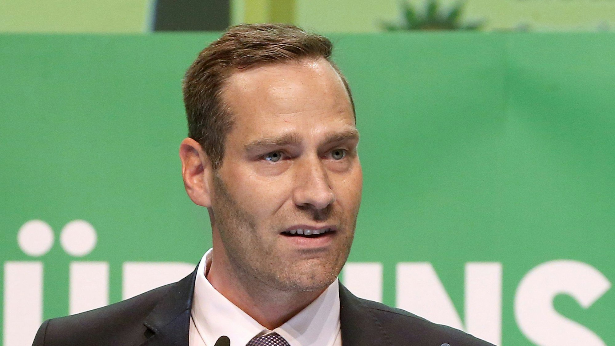 Der Bundesvorsitzende der Gewerkschaft der Polizei (GdP), Jochen Kopelke, hält auf dem Bundeskongress der GdP eine Rede.