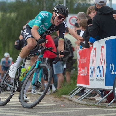 Julian Borresch
kämpft sich den Berg hoch.