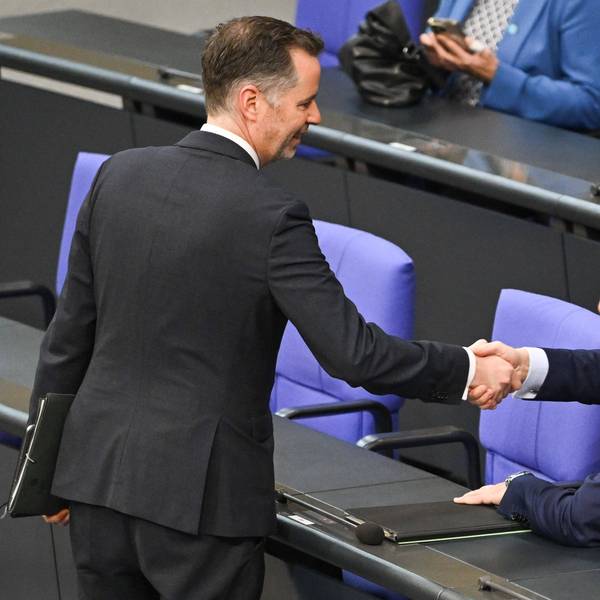 Christian Dürr (l.) und Christian Lindner im November 2023 im Bundestag.