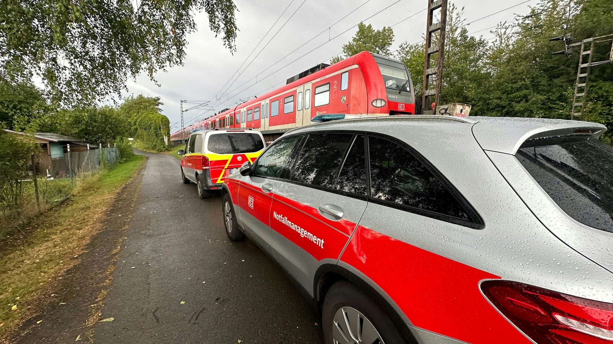 Ein Notfallmanager der Bahn wurde nach Hennef geschickt.