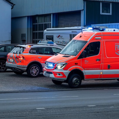 Einsatzwagen des Rettungsdienstes