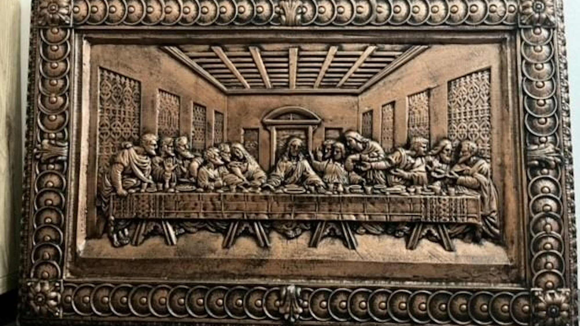 Auf dem Bild ist ein Kupferbild zu sehen.