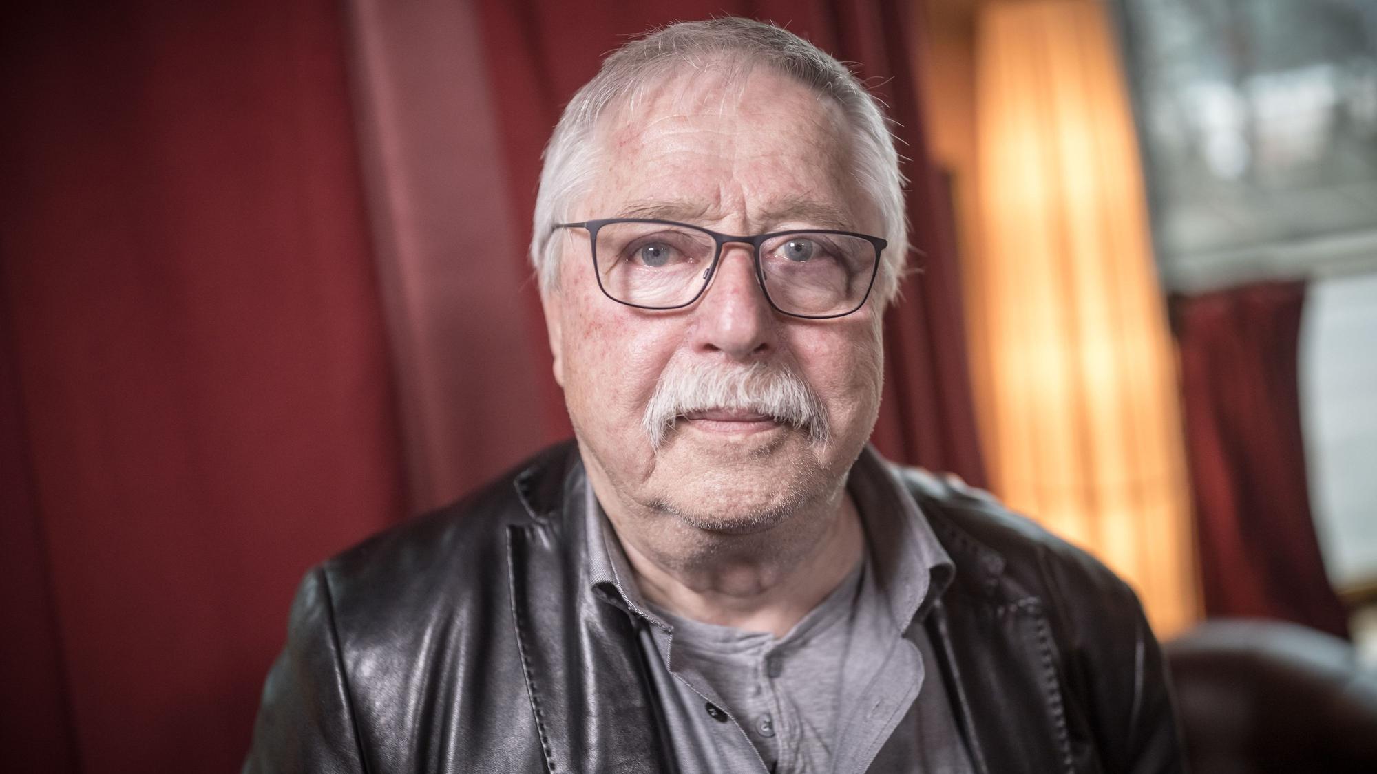 Wolf Biermann, Liedermacher und Lyriker, aufgenommen bei einem dpa-Interview.