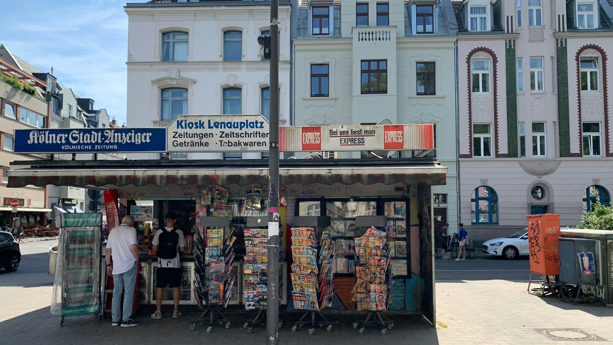 Kiosk Lenauplatz Fabian Kolbeck