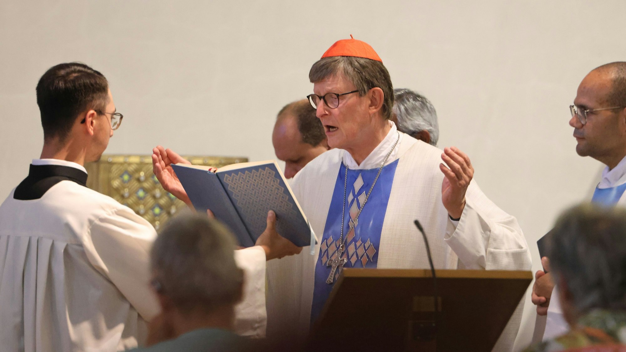Rainer Maria Kardinal Woelki während einer Festmesse.