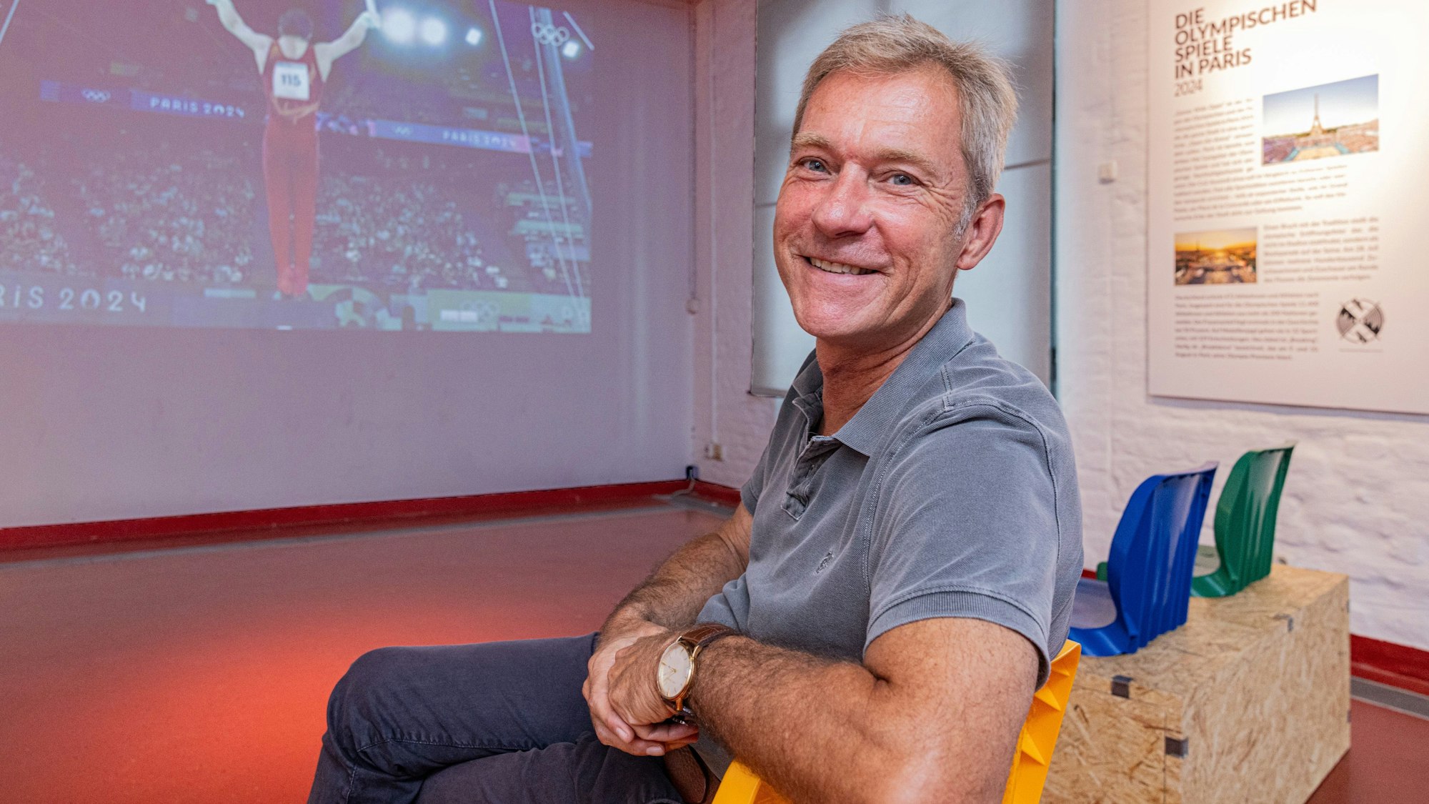 Hüter sportlicher Geschichte und Geschichten: Dr. Andreas Höfer, Leiter des Deutschen Sport & Olympiamuseums.