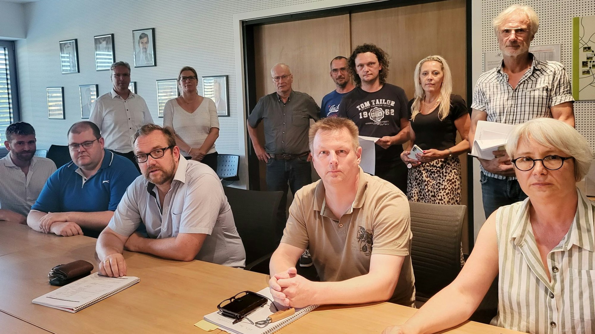 der Krisenstab der Stadt Mechernich tagt