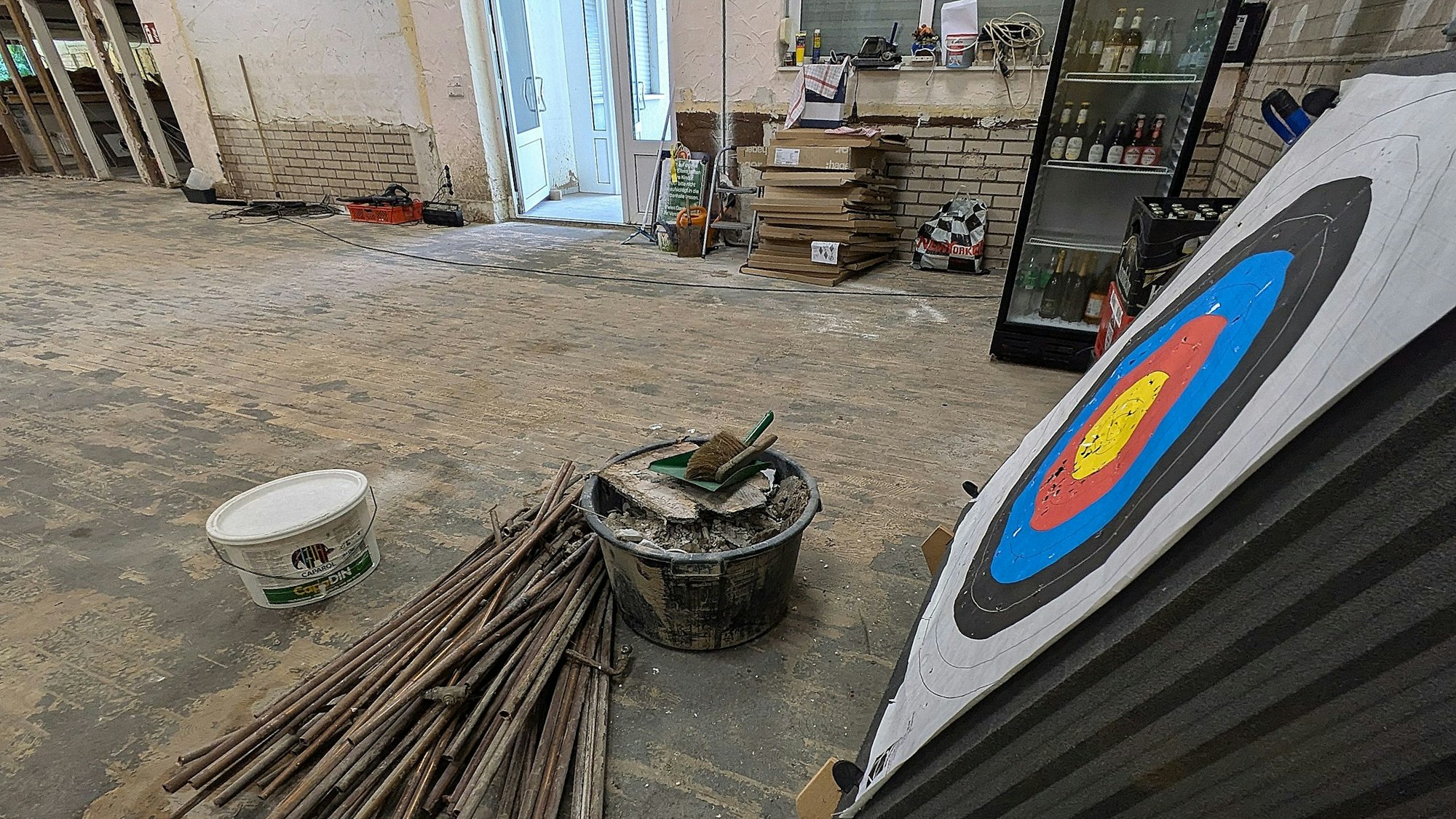 15. August 2024. Rheinbach. Das Schützenhaus ist bis heute eine Ruine. Foto: Frank Engel-Strebel