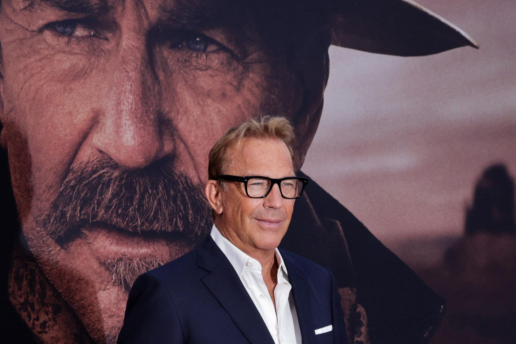 Berlin: Schauspieler Kevin Costner bei der Deutschlandpremiere seines Films „Horizon“ im UCI Kinowelt Zoo Palast. Kevin Costner ist Hauptdarsteller, Regisseur und Drehbuchautor des Films.