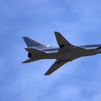 Russland meldet den Absturz eines Überschallbombers vom Typ Tupolew Tu-22M3. (Symbolbild)