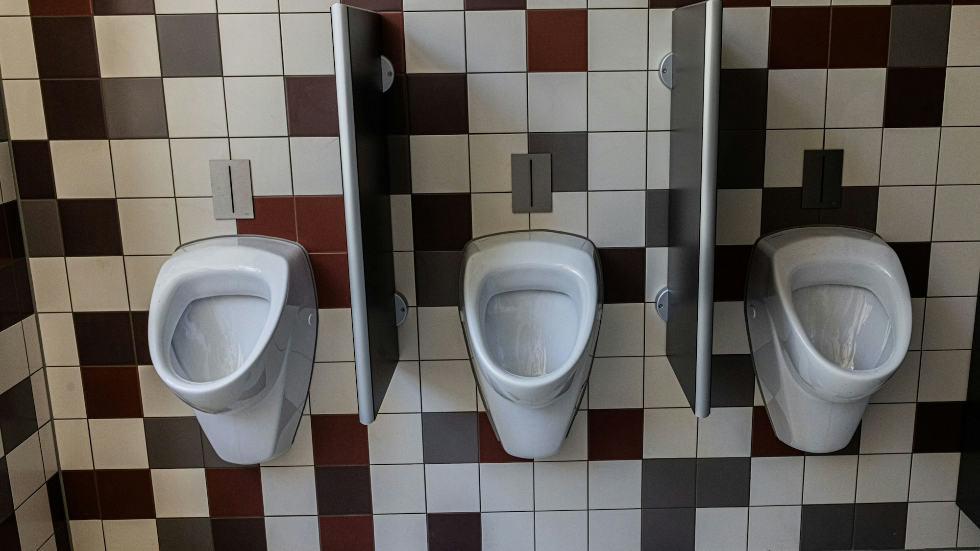 Die neuen Toiletten.