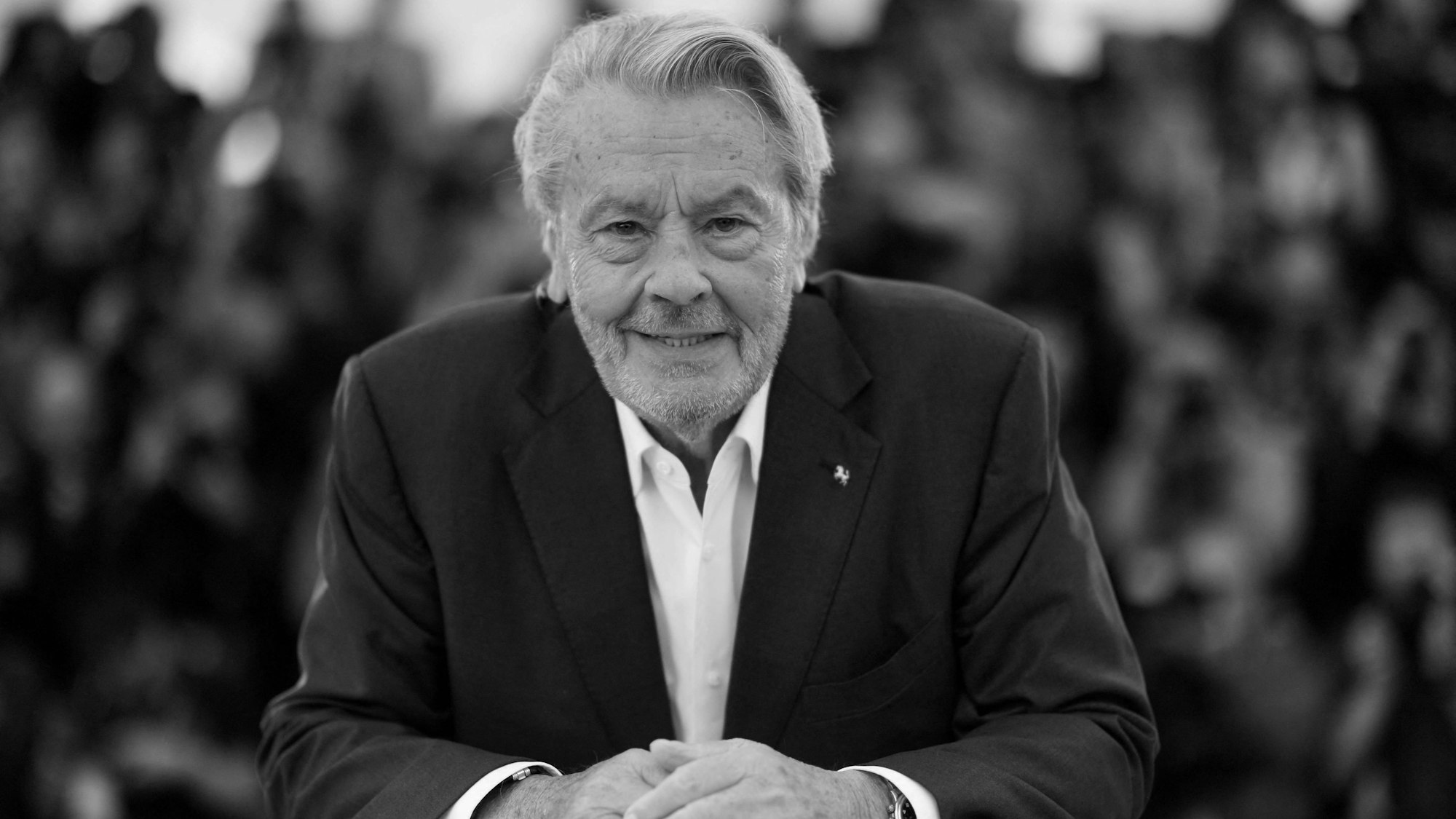 Alain Delon bei der Verleihung der Goldenen Palme.