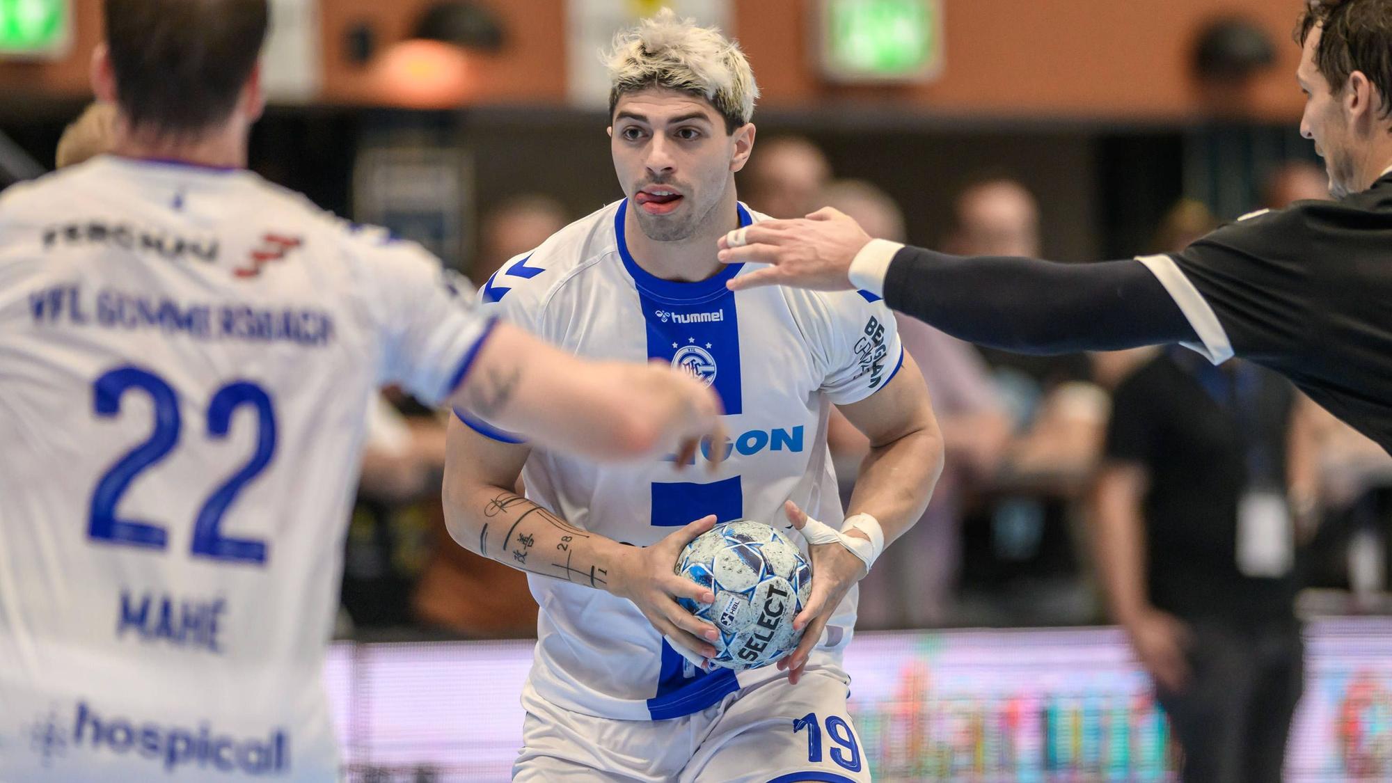 Spielszene aus dem Handball