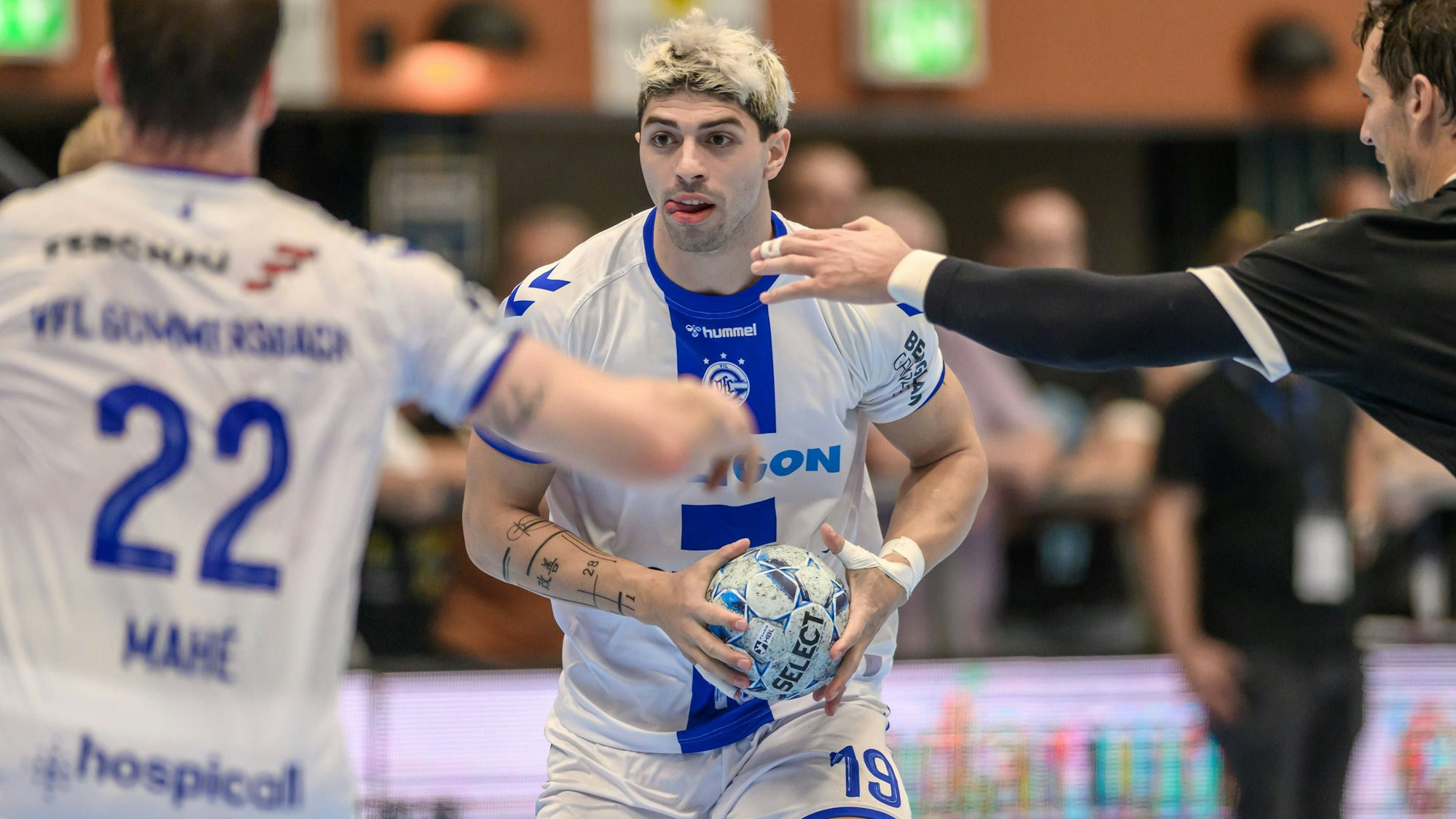 Spielszene aus dem Handball