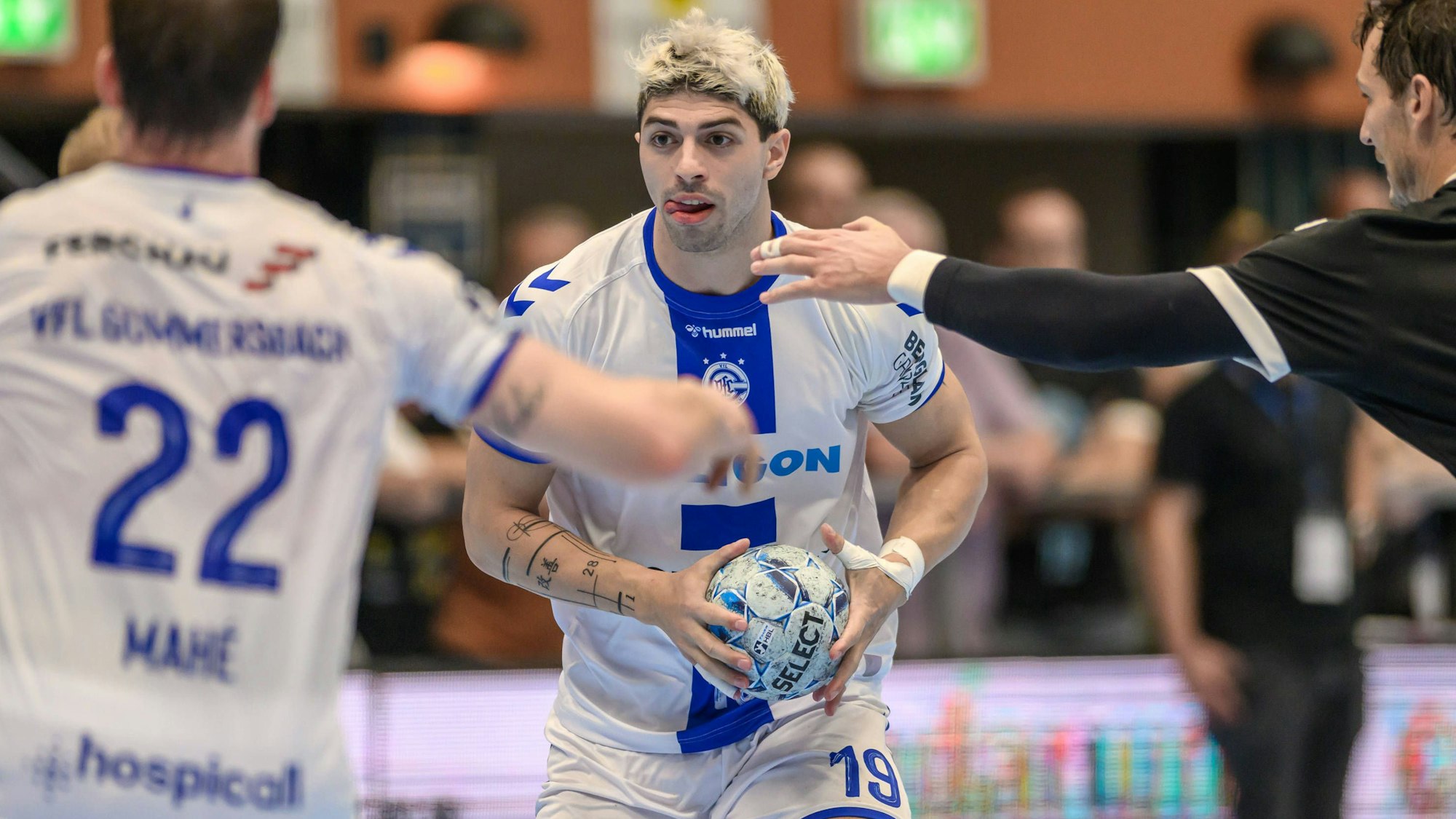 Spielszene aus dem Handball