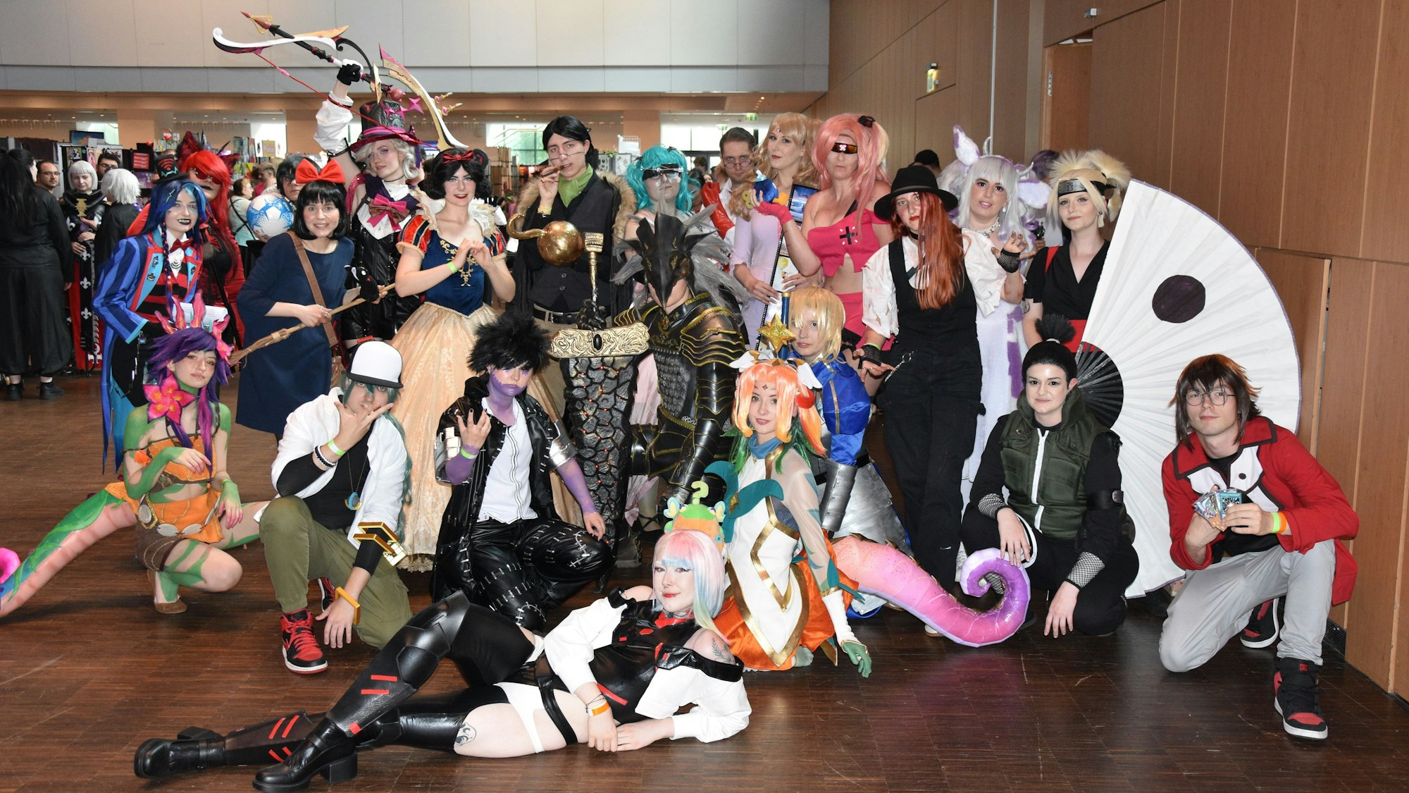 Anime-Convention im Rhein-Sieg-Forum in Siegburg
Die buntesten Cosplay-Kostüme.