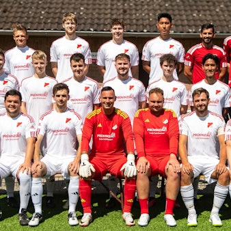 TSV Schönau Mannschaftsbild Kreisliga A mit neuem Trainer Gerrit Ueckert