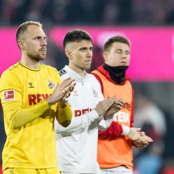 Könnten den 1. FC Köln noch verlassen: Marvin Schwäbe (links) und Dejan Ljubicic.