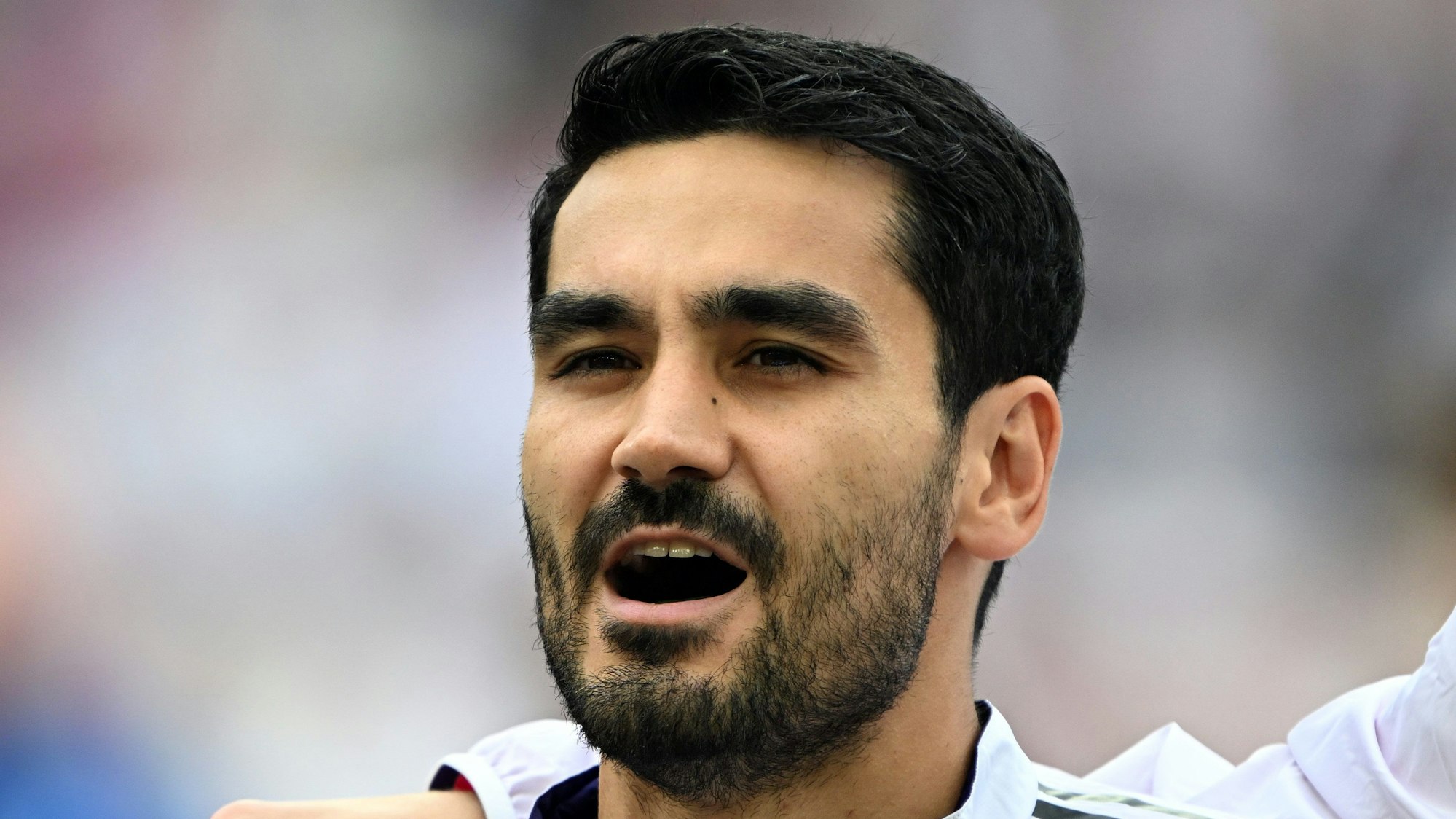 Deutschlands Ilkay Gündogan vor dem EM-Spiel gegen Spanien. (Archivbild)