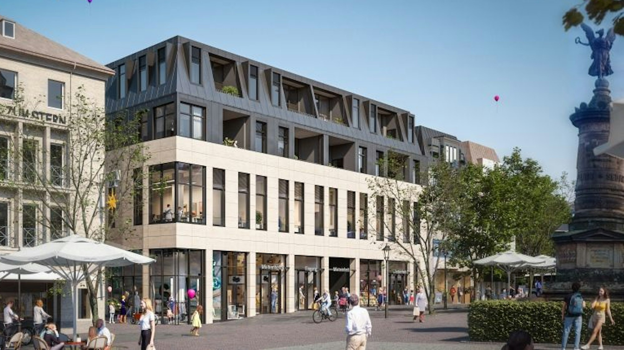 Die Marktpassage am Siegburger Markt wird saniert und umgebaut