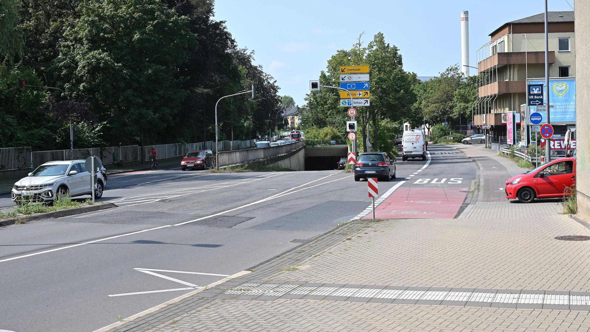 Das Foto zeigt die Straße An der Gohrsmühle.