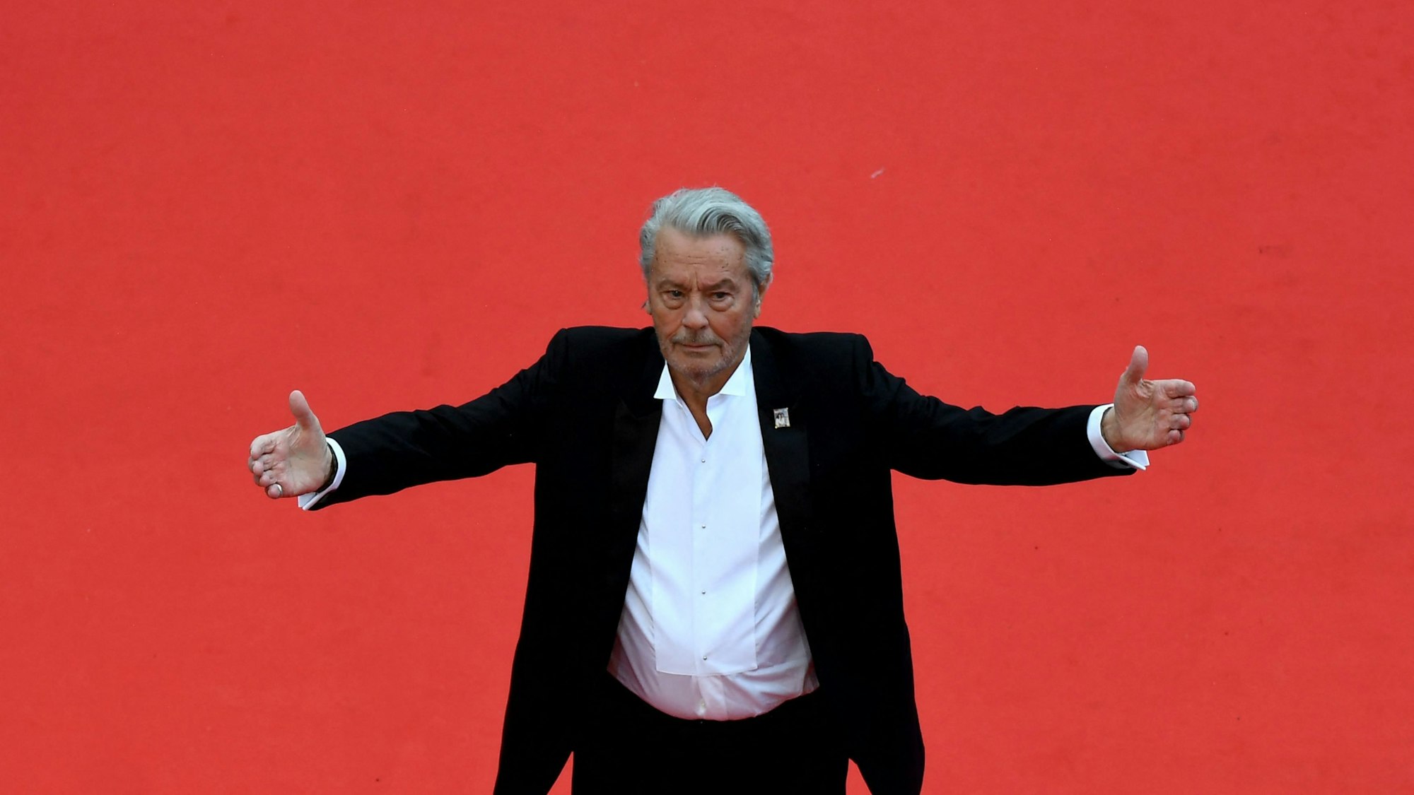Alain Delon in Cannes. (Archiv)