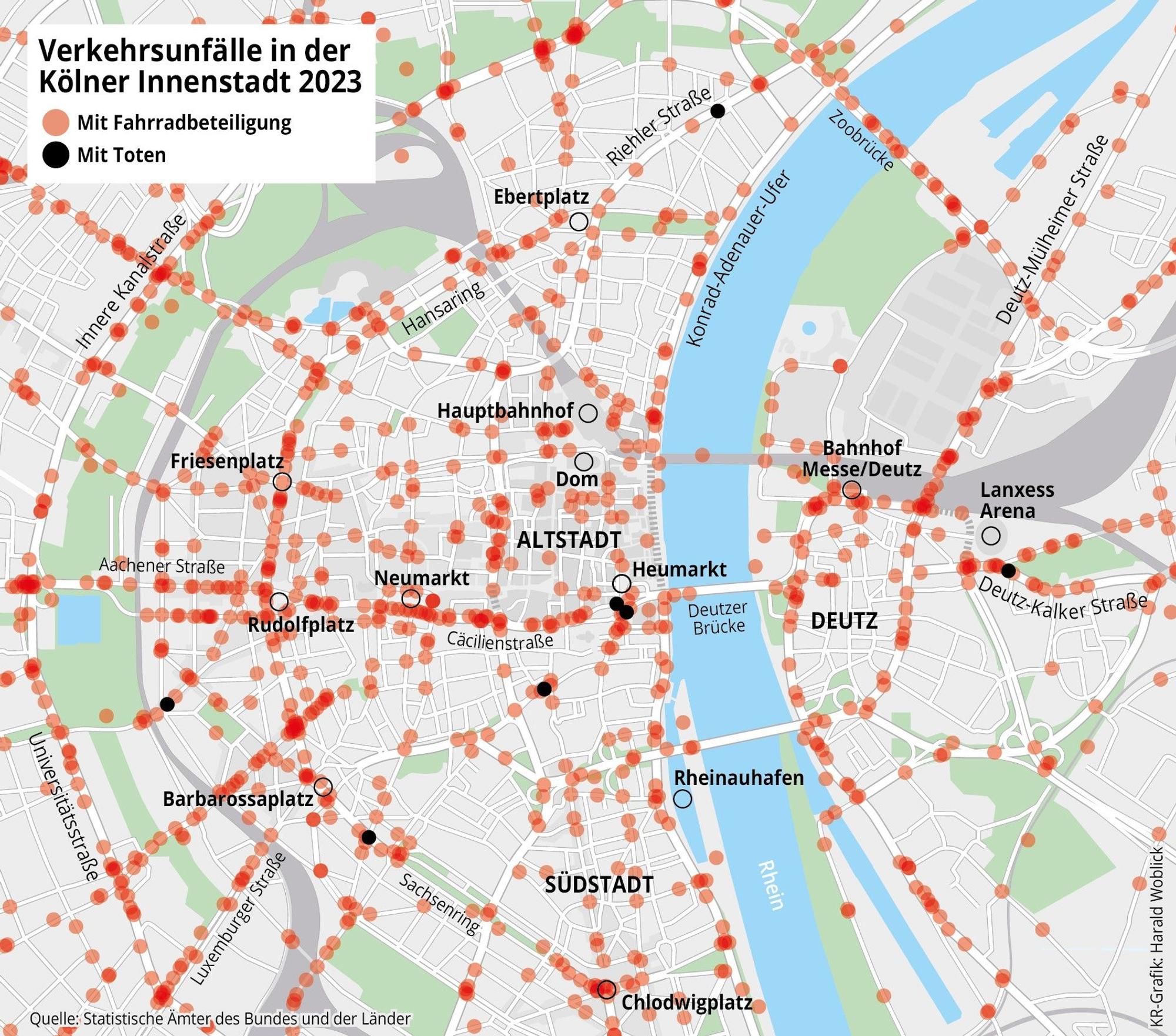 Unfälle in Köln