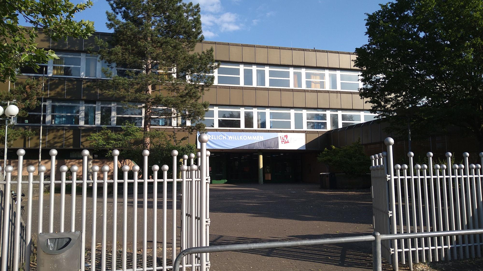 Das Heinrich-Mann-Gymnasium in Chorweiler
