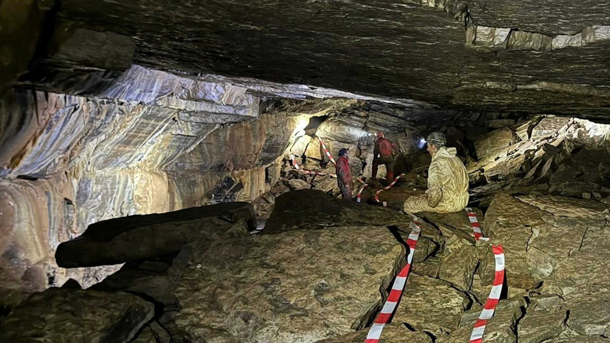 Der frisch entdeckte „Klutertdom“ im Hackerloch in Ennepetal.