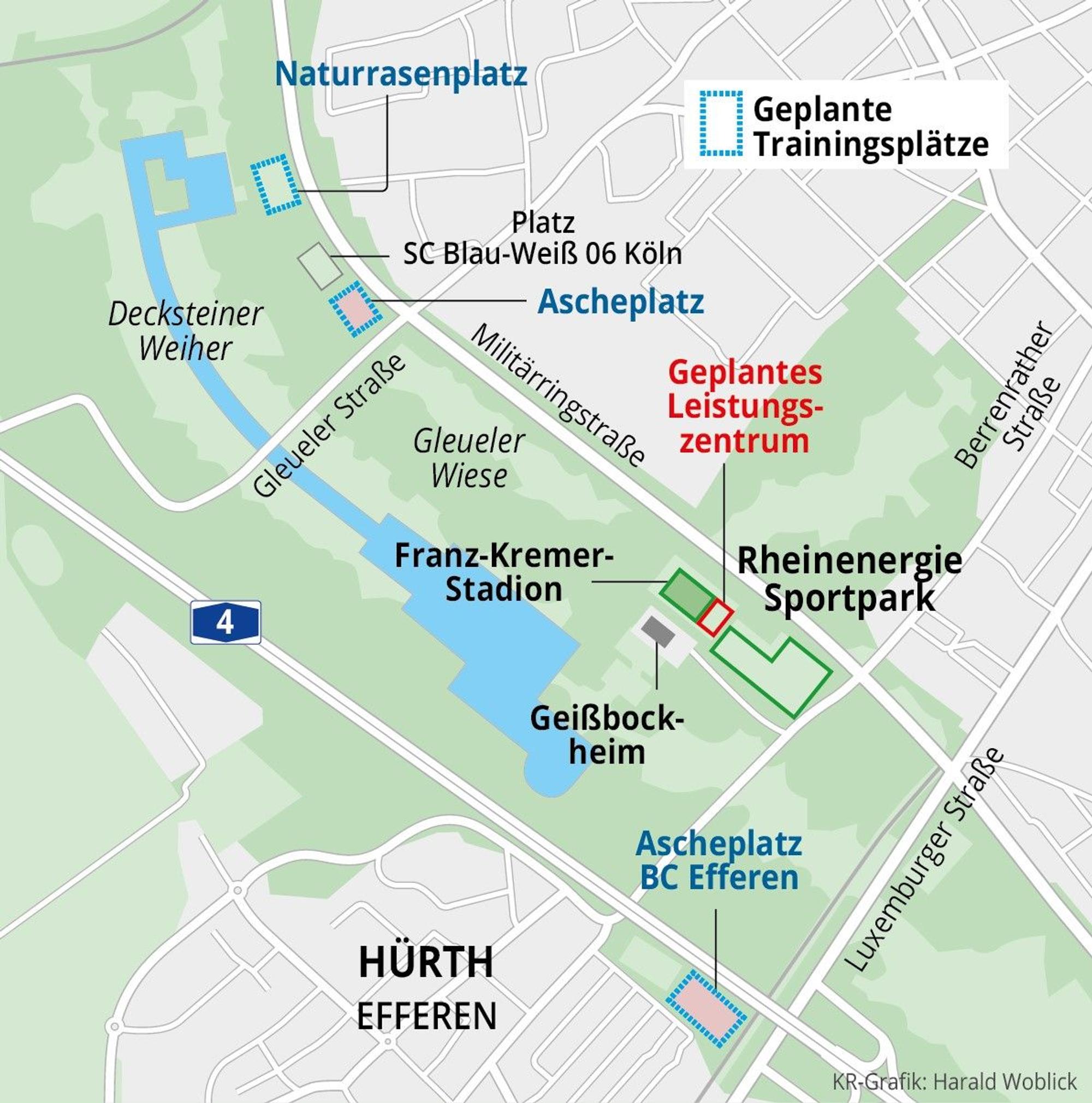 Die Ausbaupläne