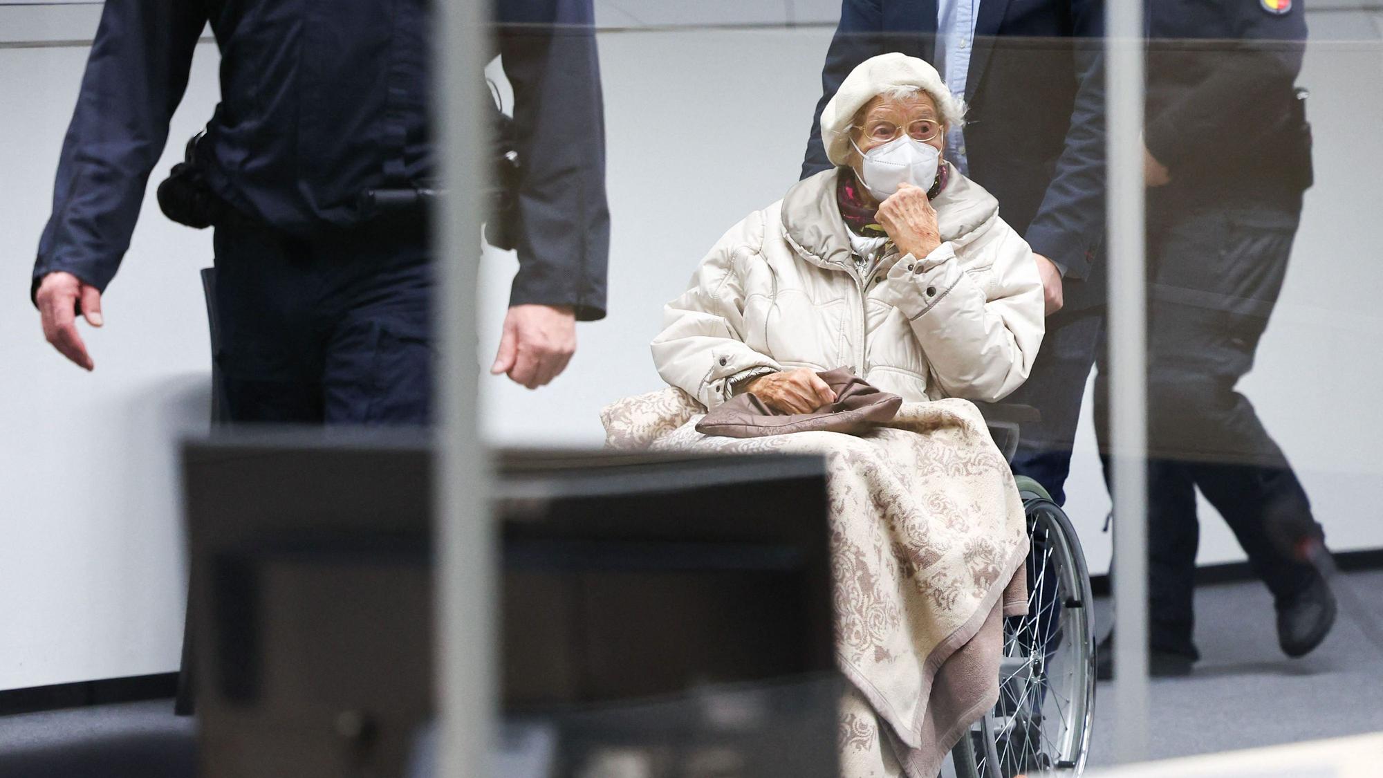 Irmgard F. im Landgericht Itzehoe: Beim Revisionsprozess in Leipzig war die 99-Jährige nicht anwesend.