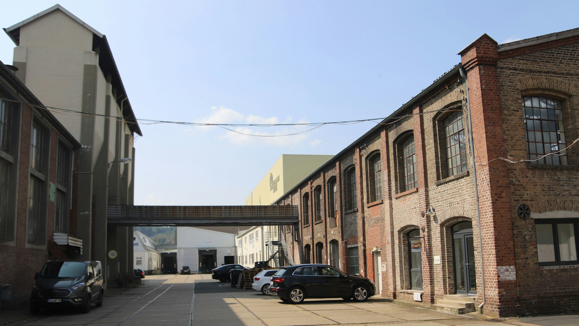 In einem Backsteinbau auf dem Schoeller-Gelände könnte das Kulturzentrum Sieg entstehen.