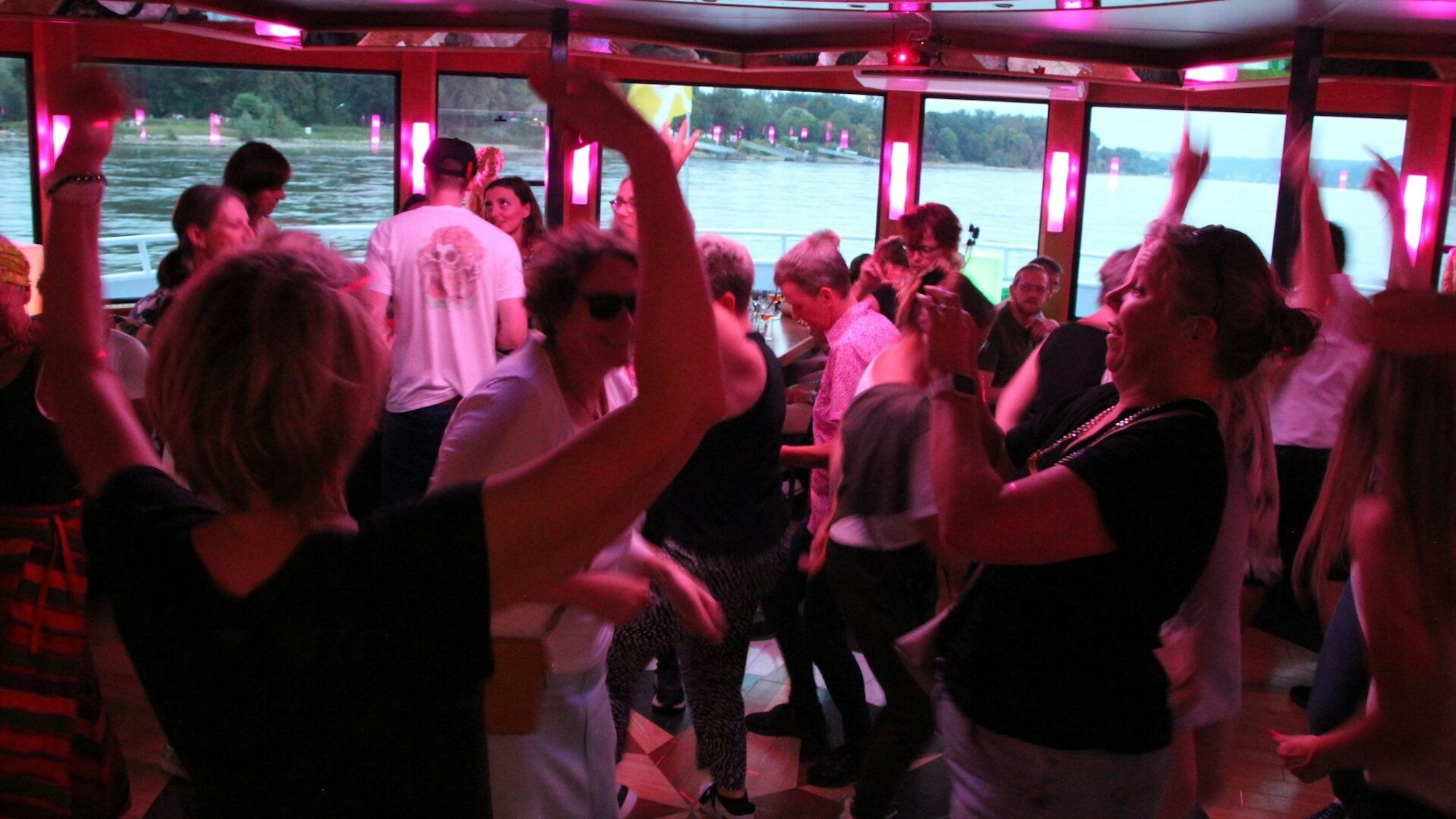 Auf der Filia Rheni wird ausgelassen gefeiert