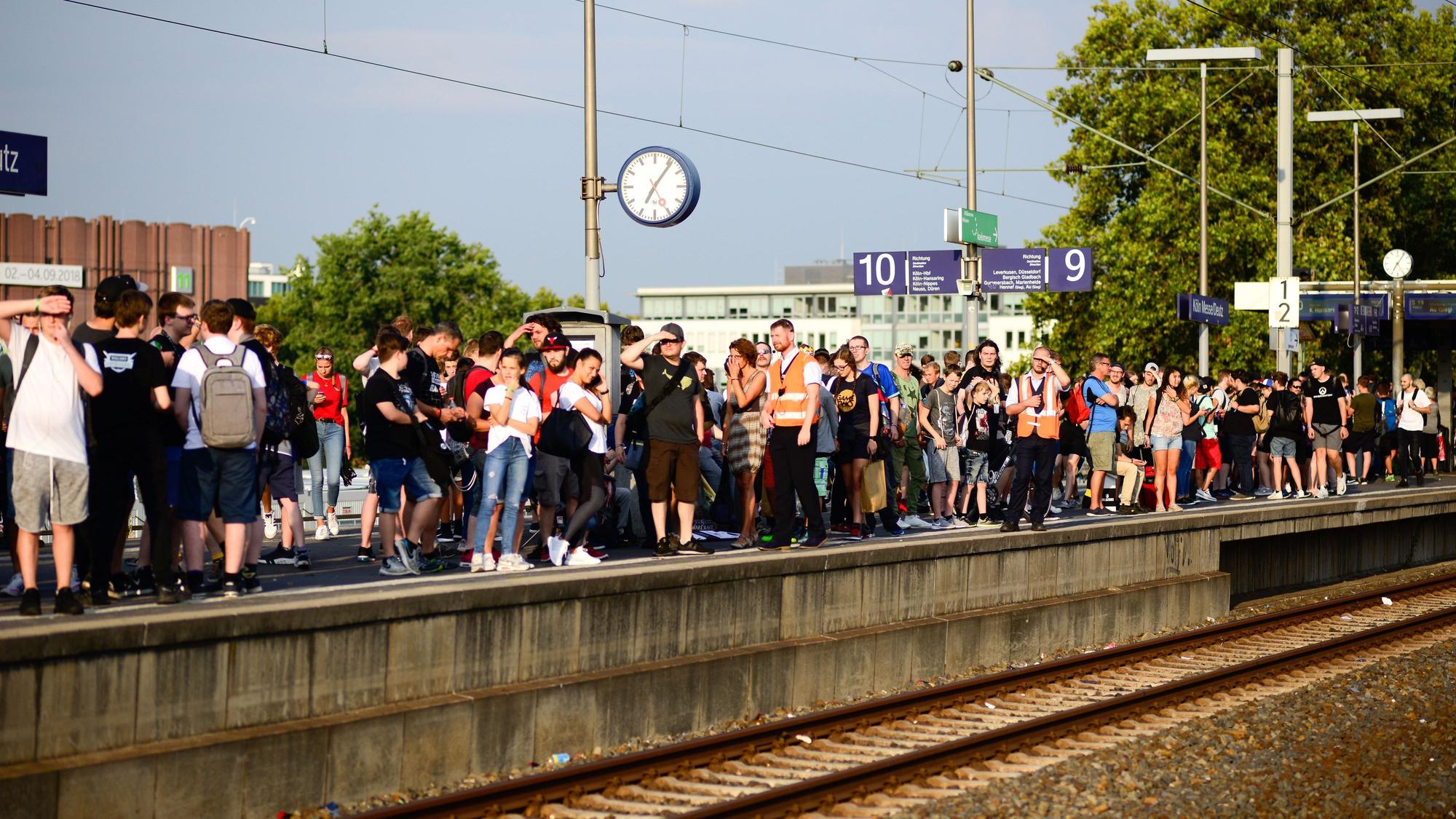 Ein volles Gleis
