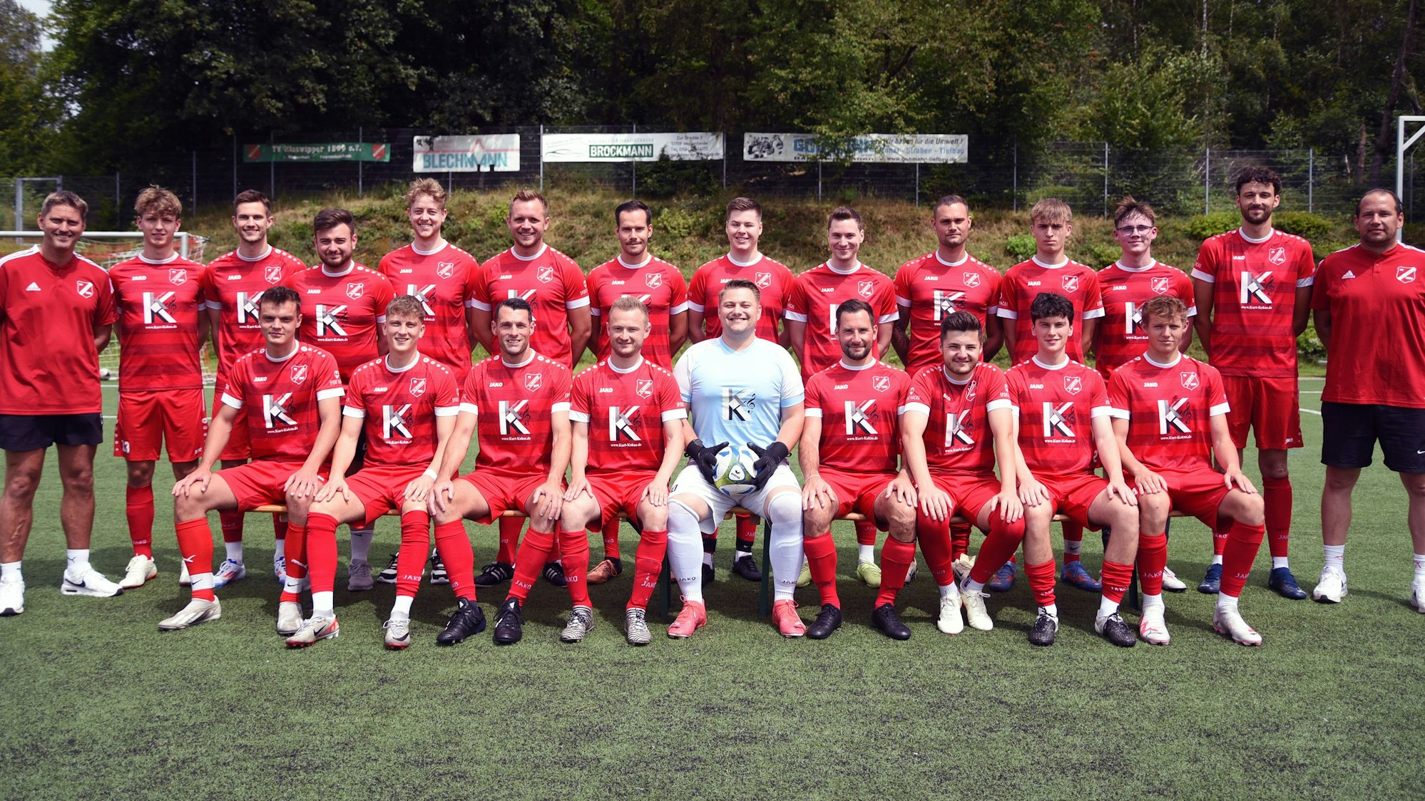 Mannschaftsfoto des TV Klaswipper.