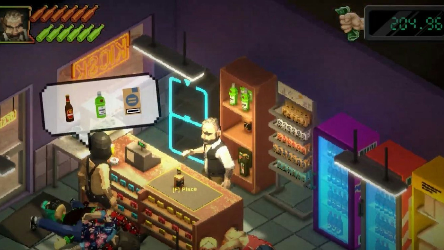 Das Spiel Kiosk Simulator dreht sich um das tägliche Leben in einem Büdchen in Köln.