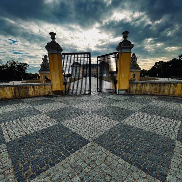 Haupteingang des Schlosses Augustusburg in Brühl