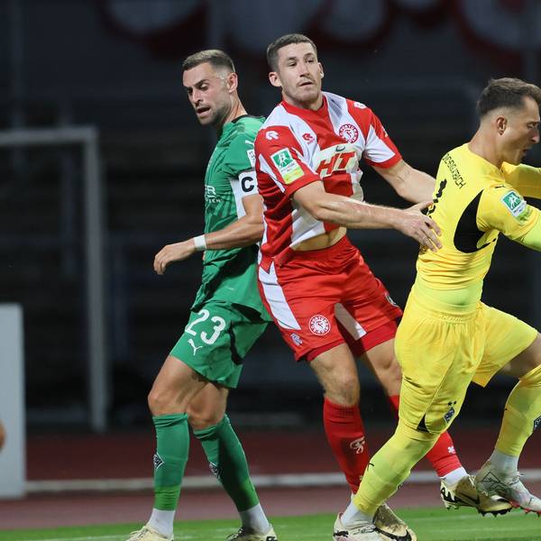 SC Fortuna Köln vs. Borussia Mönchengladbach II, 4.Liga, Mitte: Hendrik Mittelstädt (Fortuna), 23.08.2024, Bild: Herbert Bucco