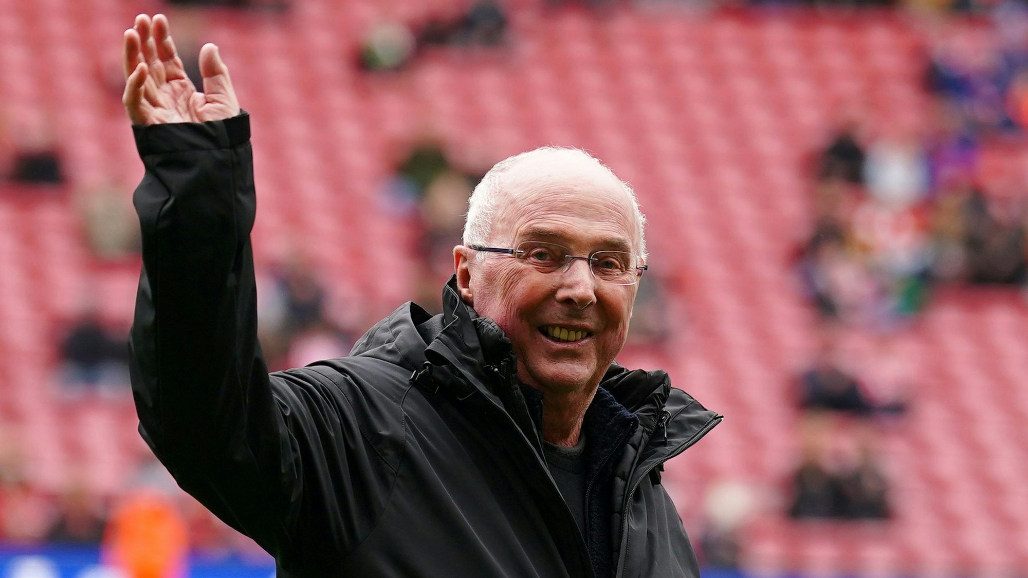 Sven-Göran Eriksson, Manager der FC Liverpool Legends, vor dem Benefizspiel der LFC Foundation.