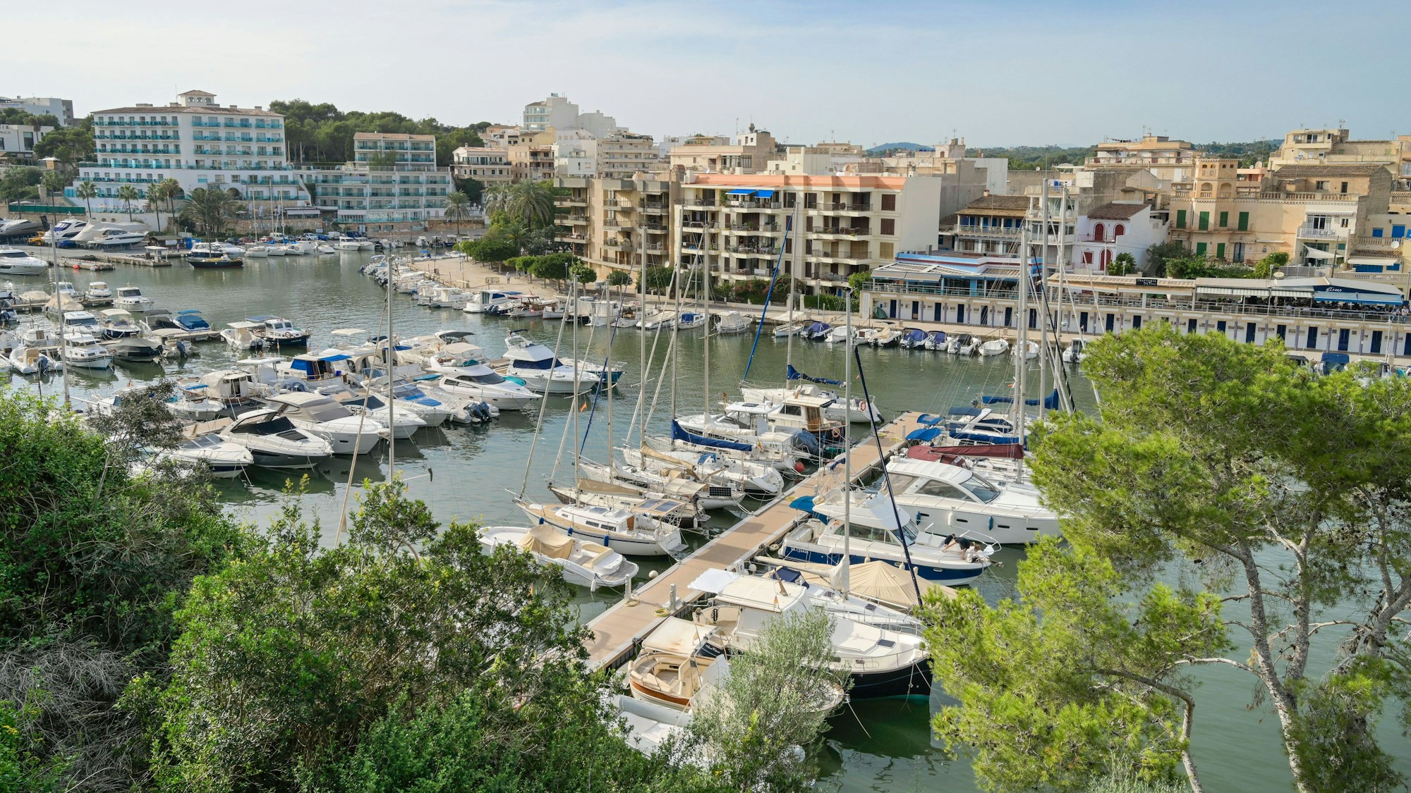 Yachthafen, Porto Cristo, Mallorca, Spanien *** Marina, Porto Cristo, Mallorca, Spain