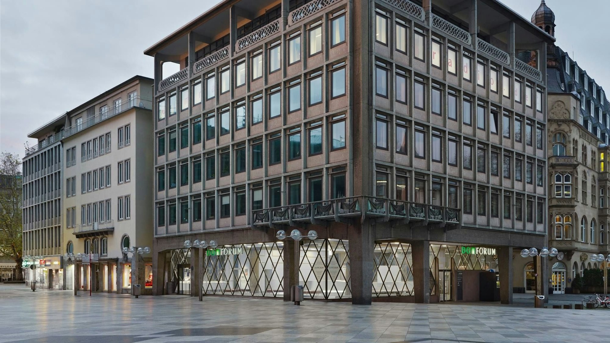 Das Domforum in Köln.