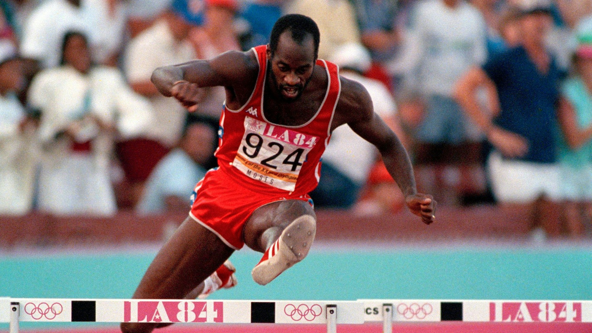 Edwin Moses 1984.