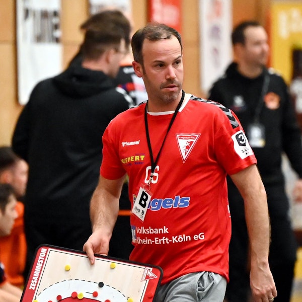 08.03.2024, Handball-Longericher SC - Bergische Panther
TR: Christian Stark (Longerich)
Foto: Uli Herhaus