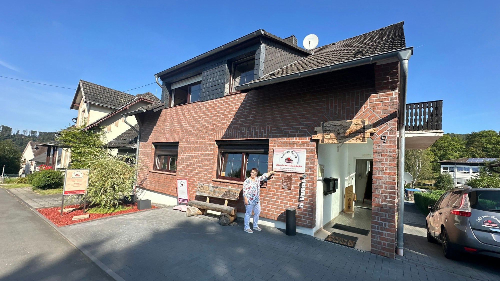 Wo heute Café zum Tiroler in Windeck-Schladern zu finden ist, war früher ein Tante-Emma-Laden.