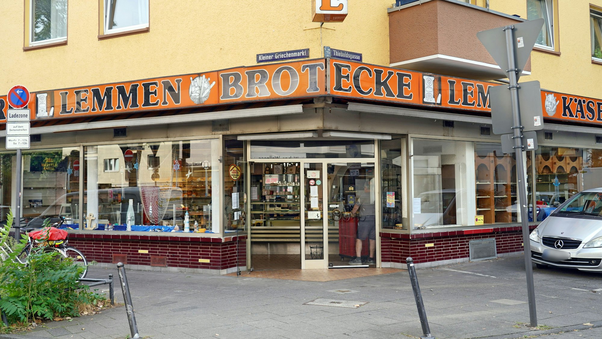 Die Bäckerei Probst - in der ehemaligen Bäckerei Lemmen - am kleinen Griechenmarkt schließt Ende September.